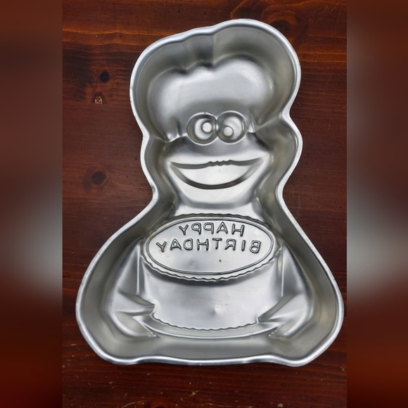 1982 Vintage Cookie Monster Cake Pan - Picture 2 of 3